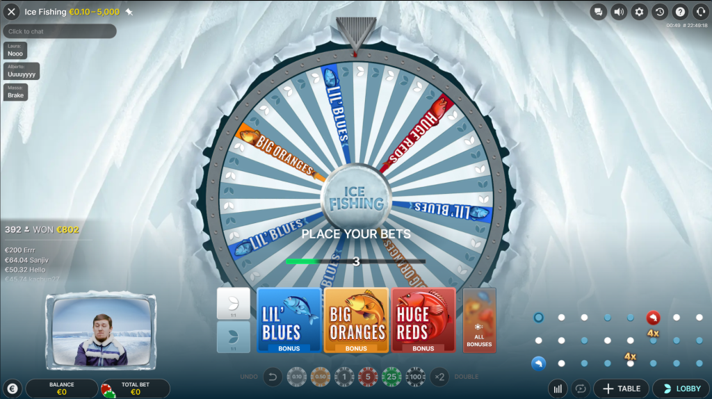 ice fishing game