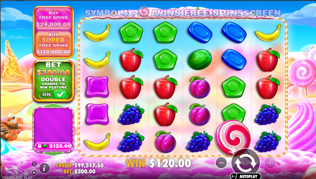 sweet bonanza win
