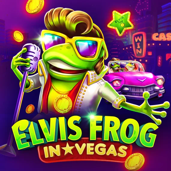 Elvis Frog in Vegas