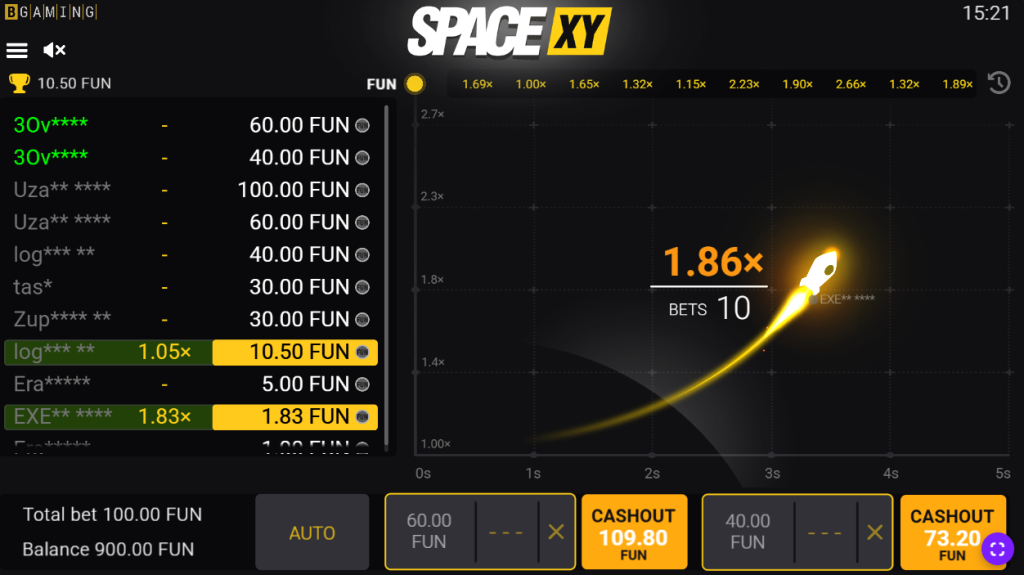 space xy gameplay