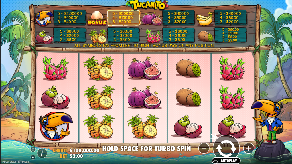 tucanito interface